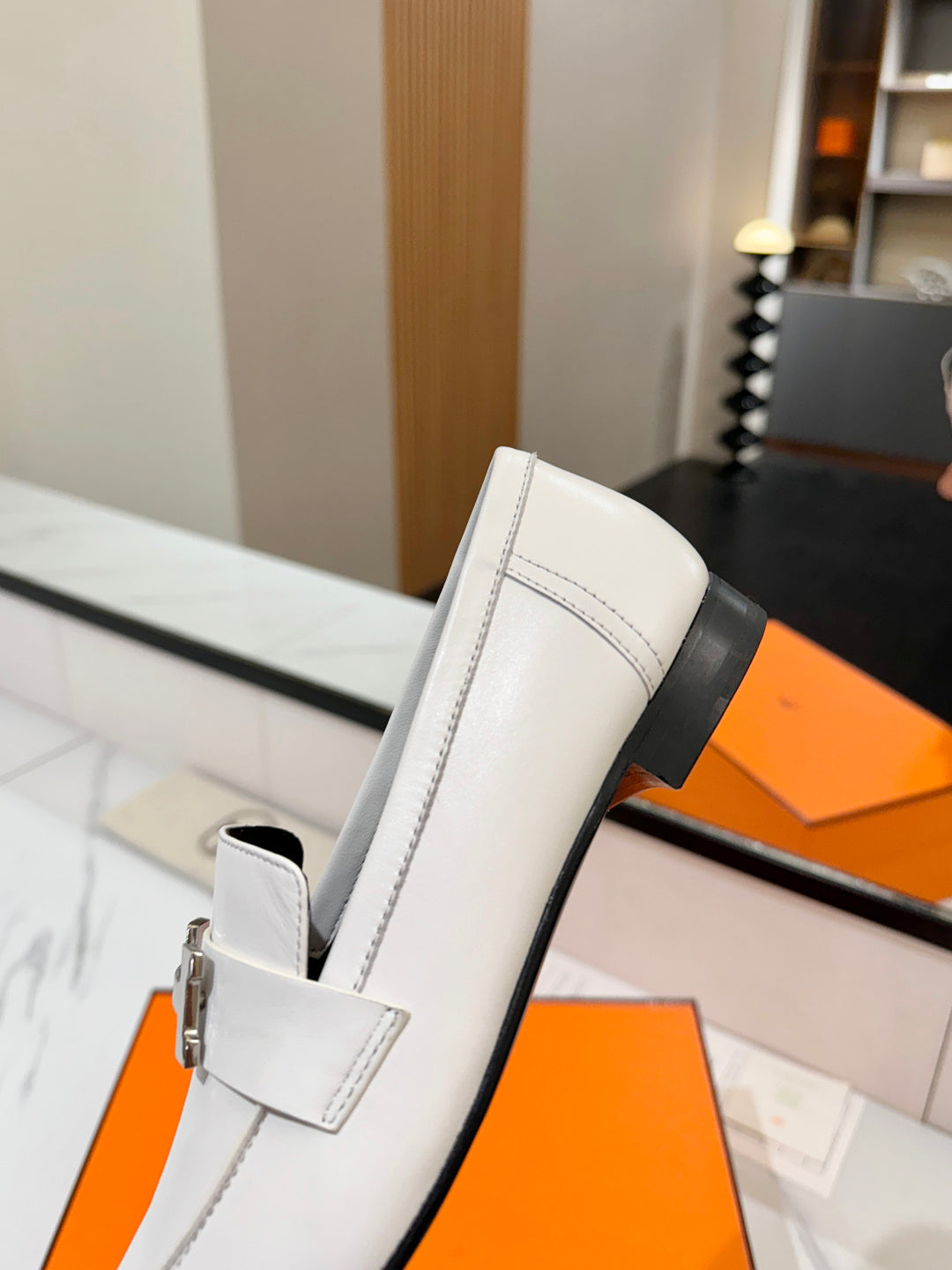 Hermès Classic Women's Leather Loafers