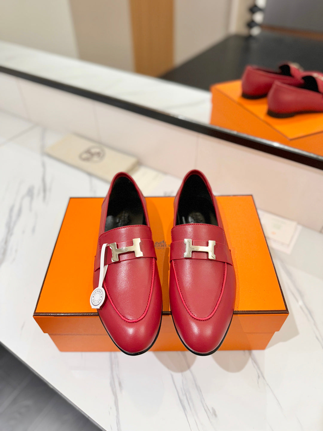 Hermès Classic Women's Leather Loafers