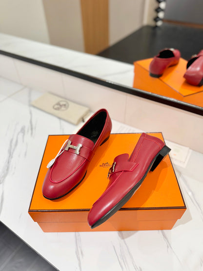 Hermès Classic Women's Leather Loafers