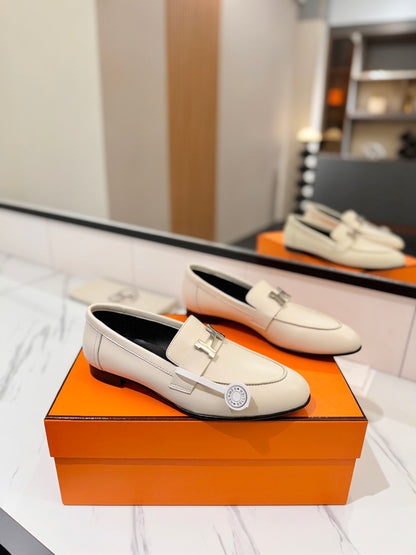 Hermès Classic Women's Leather Loafers
