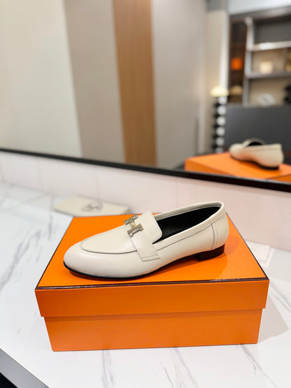 Hermès Classic Women's Leather Loafers