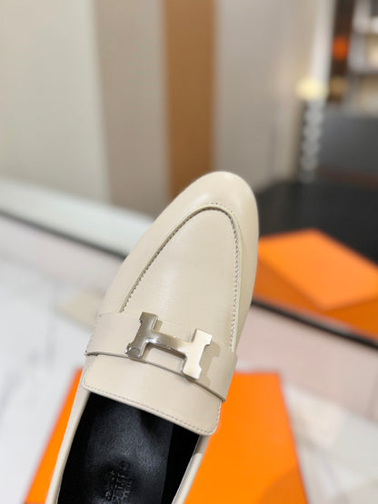 Hermès Classic Women's Leather Loafers