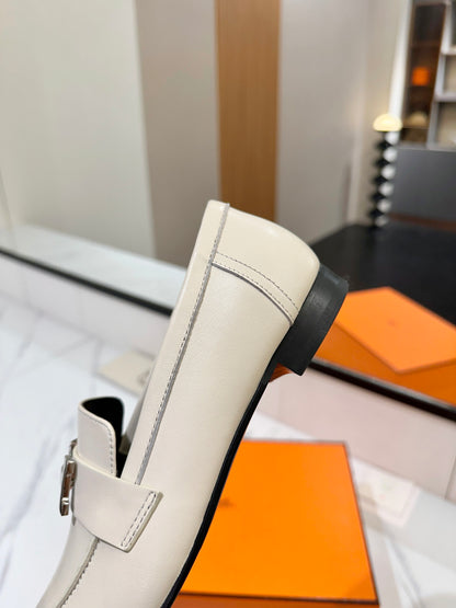 Hermès Classic Women's Leather Loafers