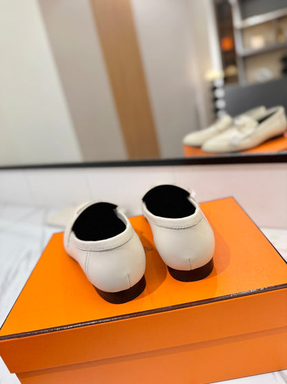 Hermès Classic Women's Leather Loafers