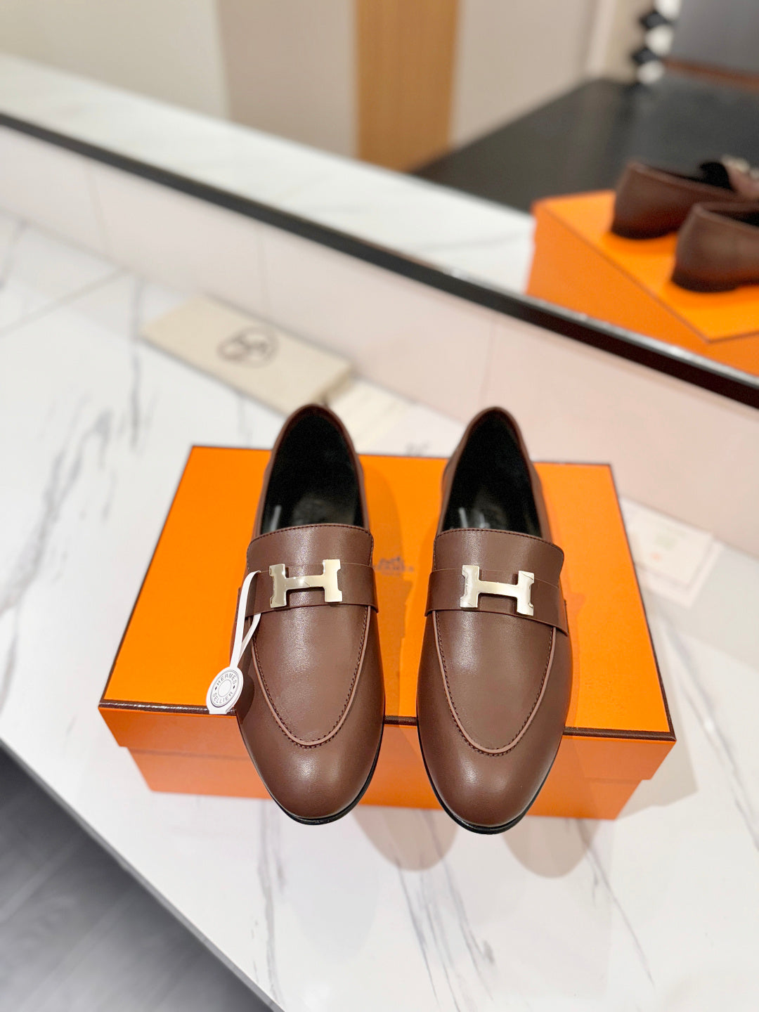 Hermès Classic Women's Leather Loafers