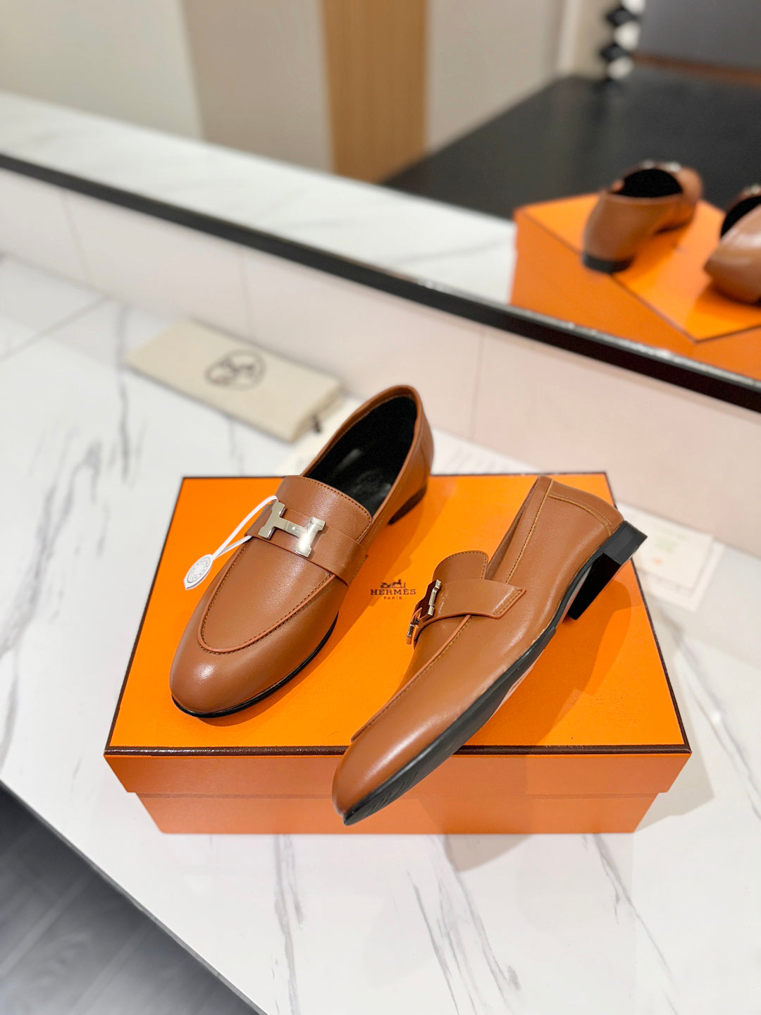 Hermès Classic Women's Leather Loafers