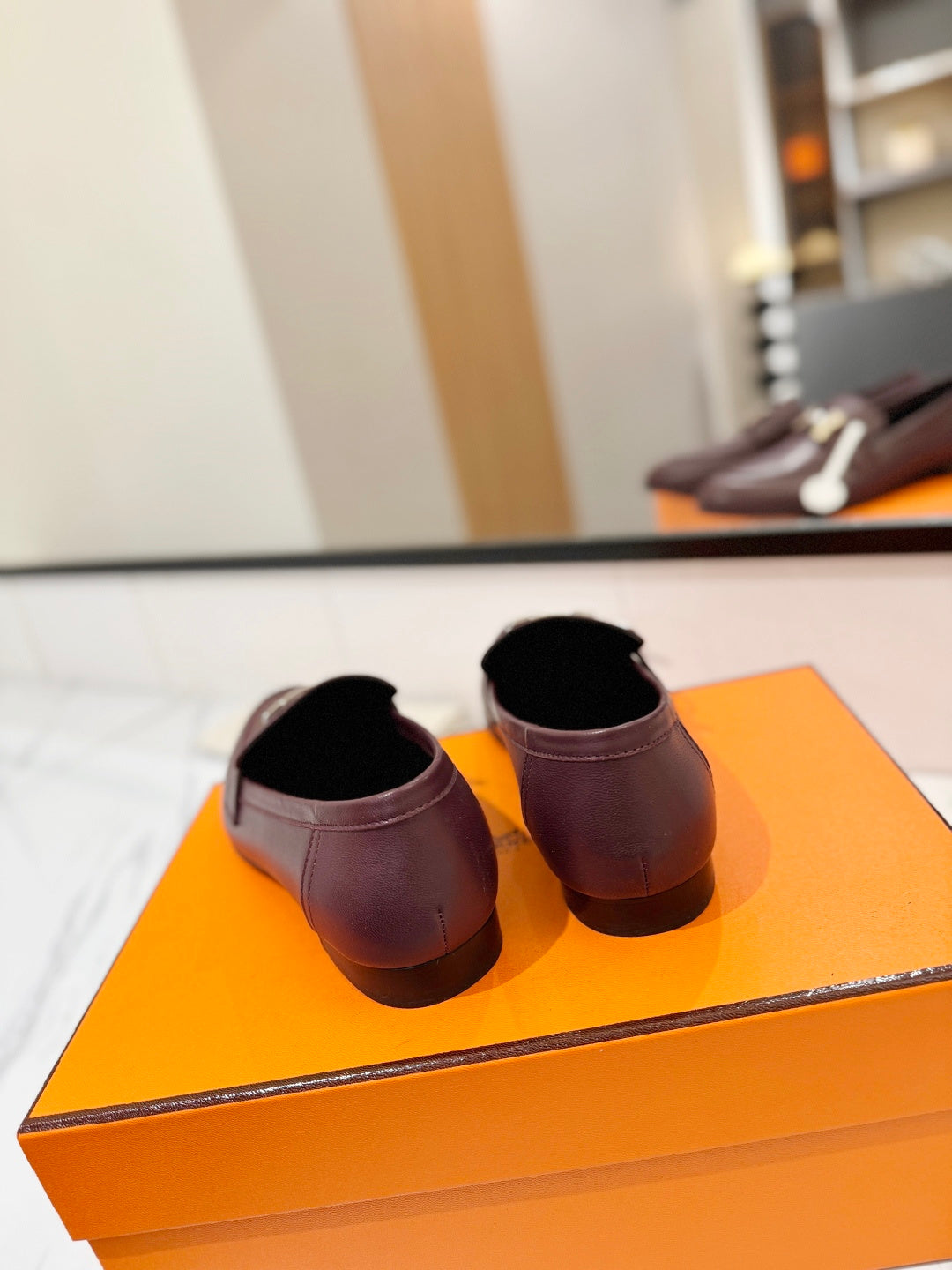 Hermès Classic Women's Leather Loafers