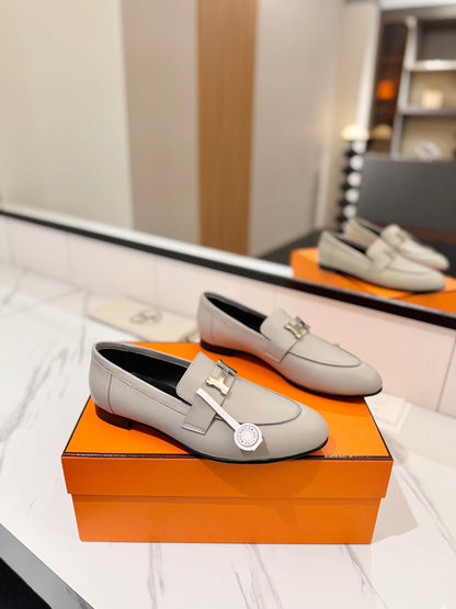 Hermès Classic Women's Leather Loafers