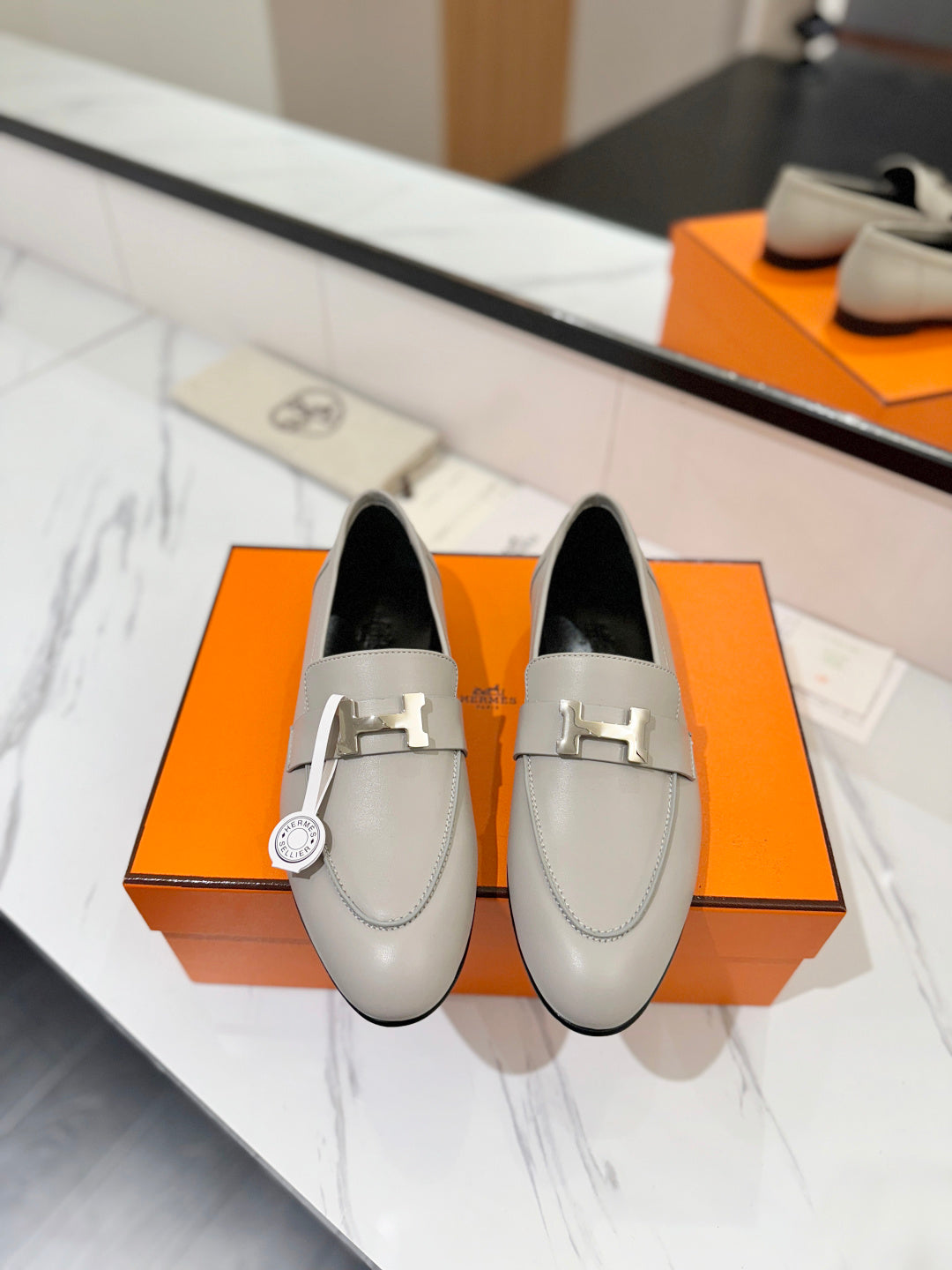 Hermès Classic Women's Leather Loafers