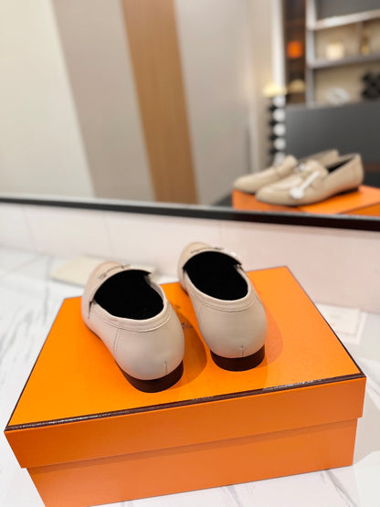 Hermès Classic Women's Leather Loafers