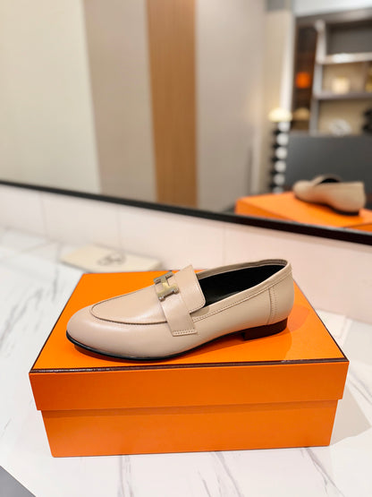 Hermès Classic Women's Leather Loafers