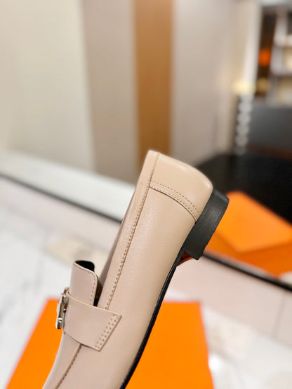 Hermès Classic Women's Leather Loafers