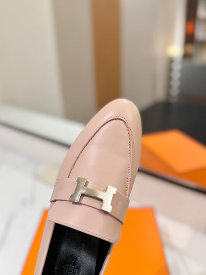 Hermès Classic Women's Leather Loafers