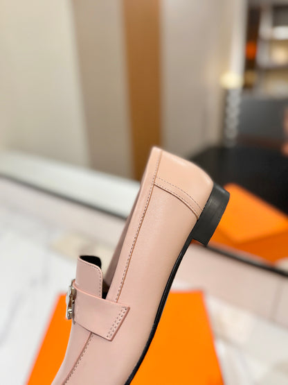 Hermès Classic Women's Leather Loafers