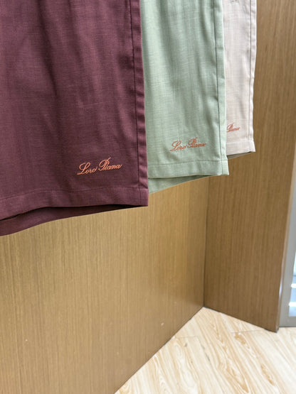 Loro Piana Casual Business Shorts – 26FW – Spring/Summer Collection