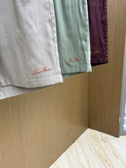 Loro Piana Casual Business Shorts – 26FW – Spring/Summer Collection