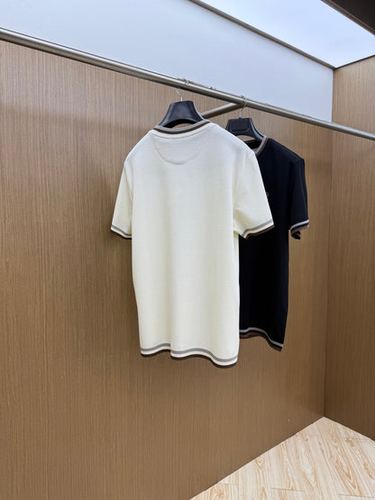 Brunello Cucinelli Men's Casual Short-Sleeve T-Shirt – 2026 Early Spring Collection