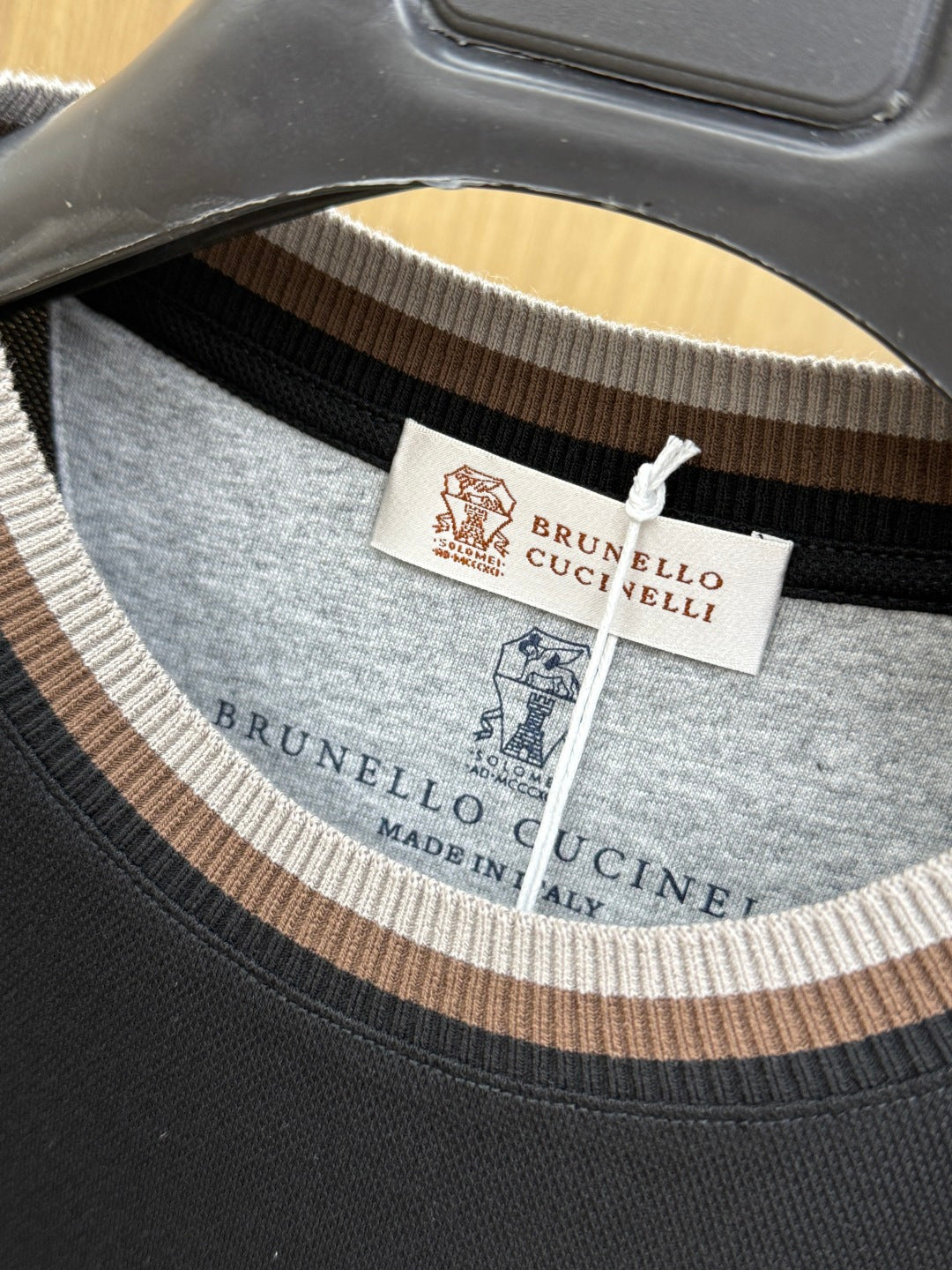 Brunello Cucinelli Men's Casual Short-Sleeve T-Shirt – 2026 Early Spring Collection