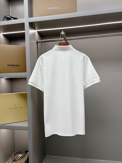 Moncler Leather Logo Patch Polo Shirt – Spring/Summer Collection