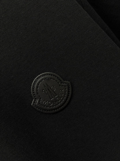 Moncler Leather Logo Patch Polo Shirt – Spring/Summer Collection