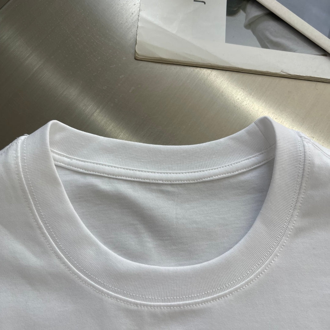 Loewe Pocket Embroidered Cotton T-Shirt