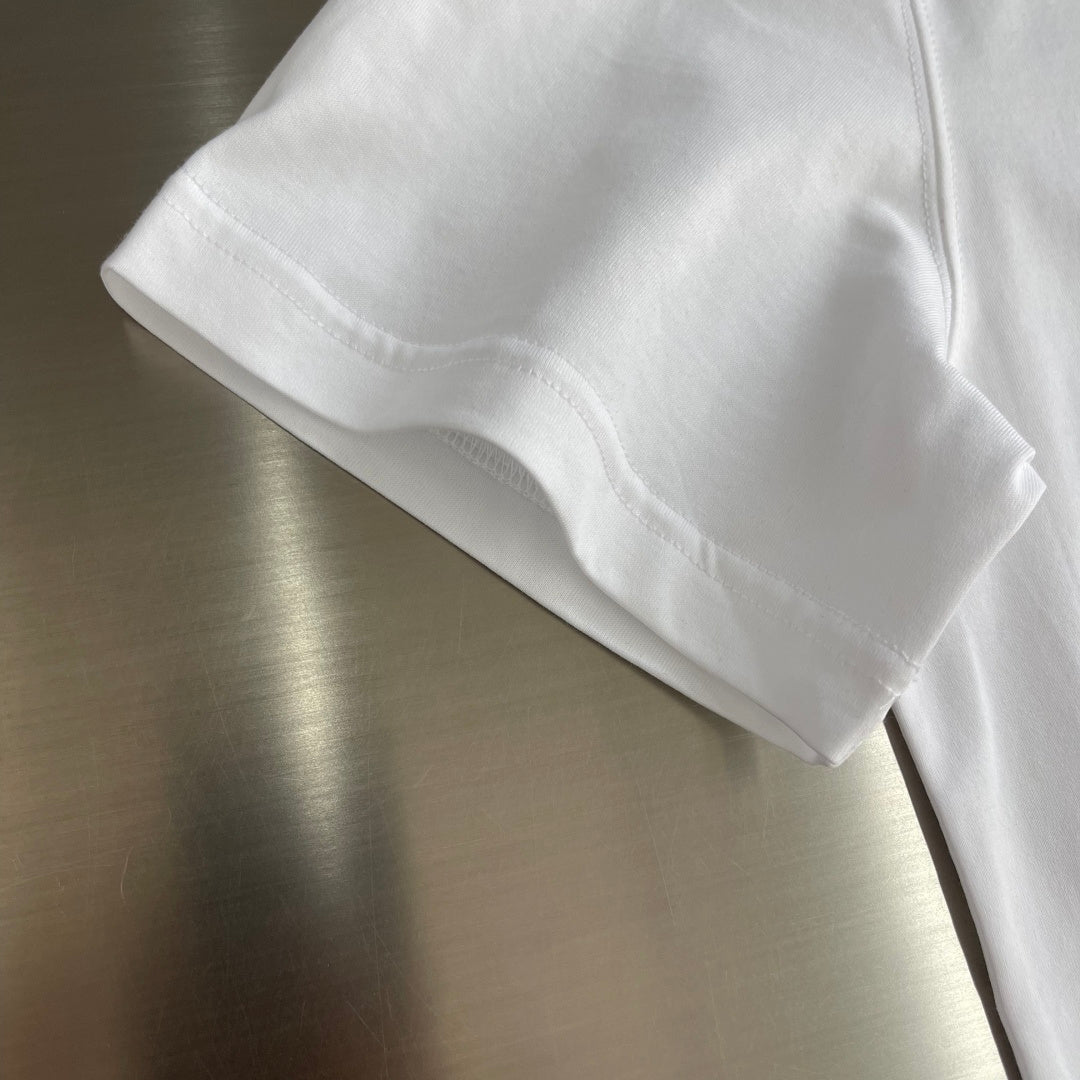 Loewe Appliqué Embroidered Cotton T-Shirt