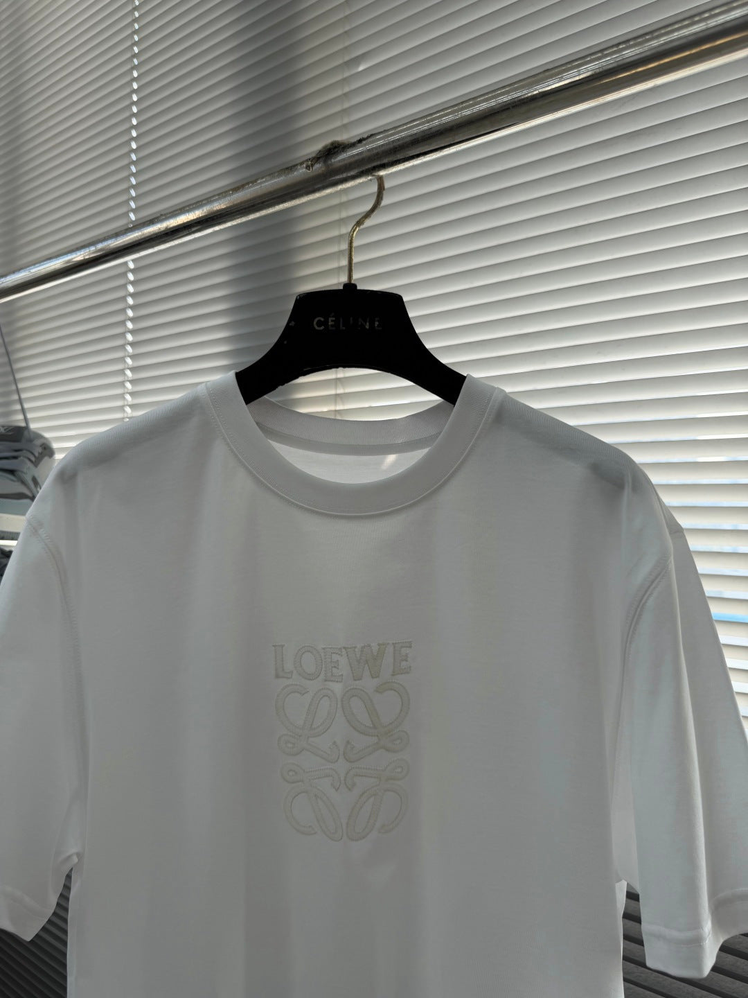 Loewe Appliqué Embroidered Cotton T-Shirt