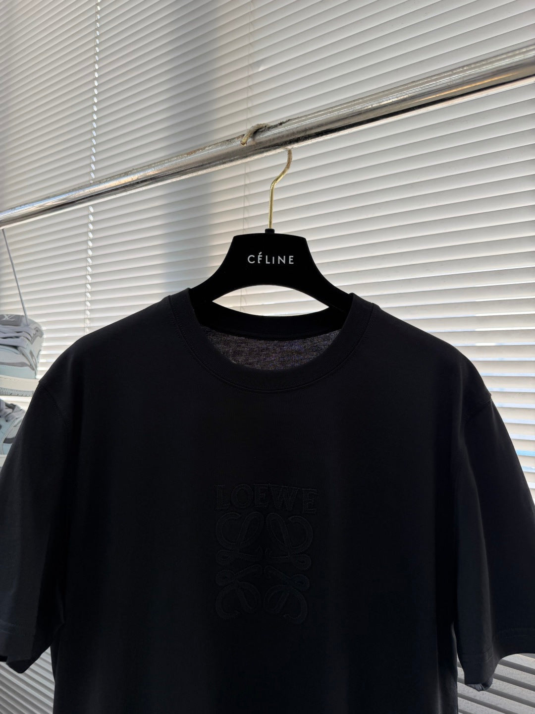 Loewe Appliqué Embroidered Cotton T-Shirt