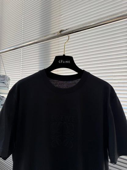 Loewe Appliqué Embroidered Cotton T-Shirt