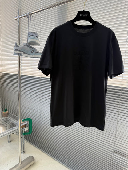 Loewe Appliqué Embroidered Cotton T-Shirt
