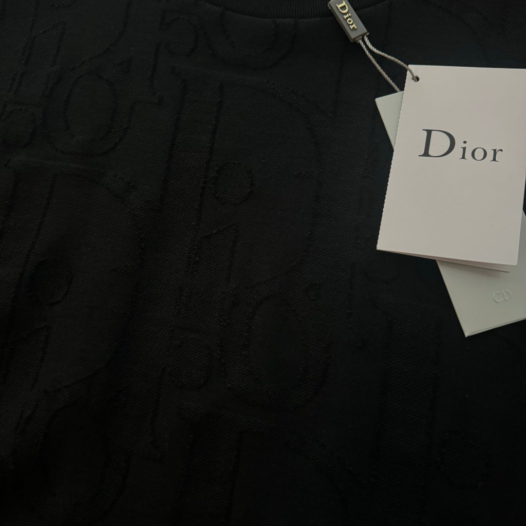 Dior Oblique Print Cotton T-Shirt – 2026SS Collection
