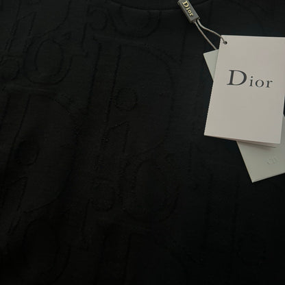 Dior Oblique Print Cotton T-Shirt – 2026SS Collection