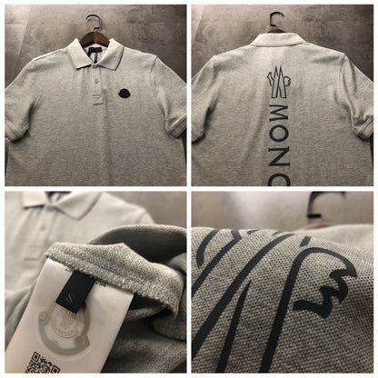 Moncler Classic Logo Back Print Polo Shirt – 2026SS