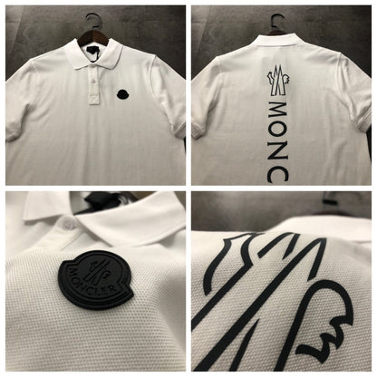 Moncler Classic Logo Back Print Polo Shirt – 2026SS