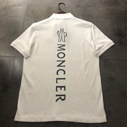 Moncler Classic Logo Back Print Polo Shirt – 2026SS