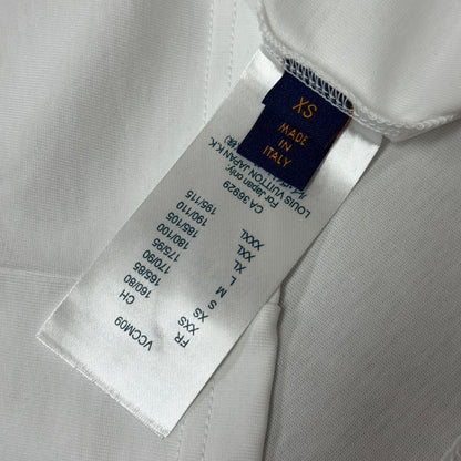 Louis Vuitton Embroidered Logo Oversized T-Shirt – Summer Collection – 26SS