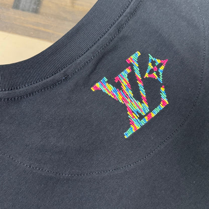 Louis Vuitton Embroidered Logo Oversized T-Shirt – Summer Collection – 26SS