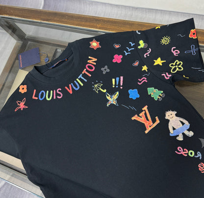 Louis Vuitton Oversized Round Neck T-Shirt – Summer Collection – 26SS