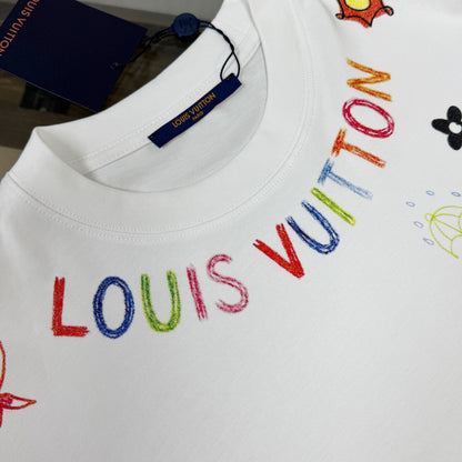 Louis Vuitton Oversized Round Neck T-Shirt – Summer Collection – 26SS