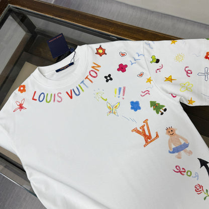 Louis Vuitton Oversized Round Neck T-Shirt – Summer Collection – 26SS