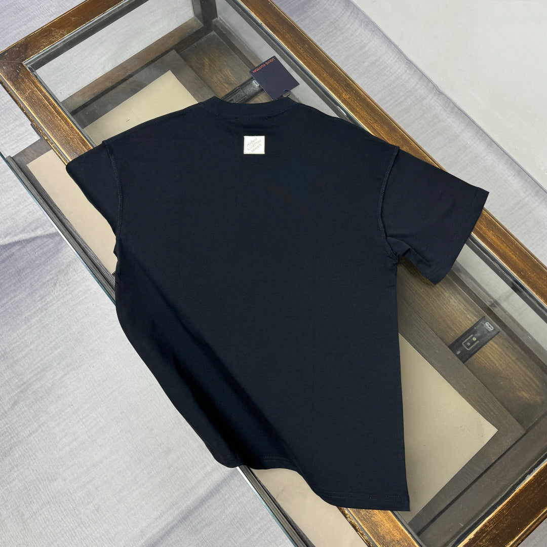 Louis Vuitton Embroidered Logo Oversized T-Shirt – Summer Collection – 26SS