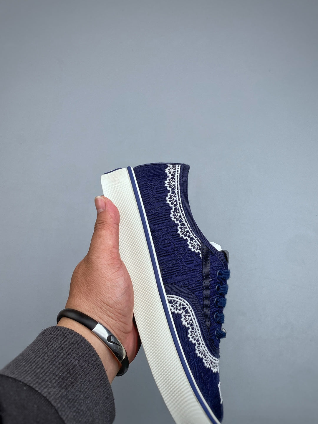 Dior Saltwind Oblique Lace Canvas Sneakers