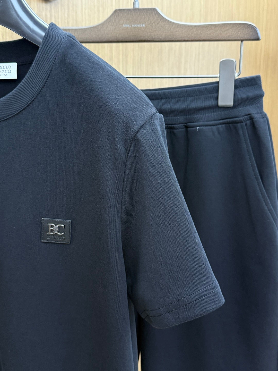 Brunello Cucinelli Casual Short-Sleeve Shorts Set – Spring/Summer Collection