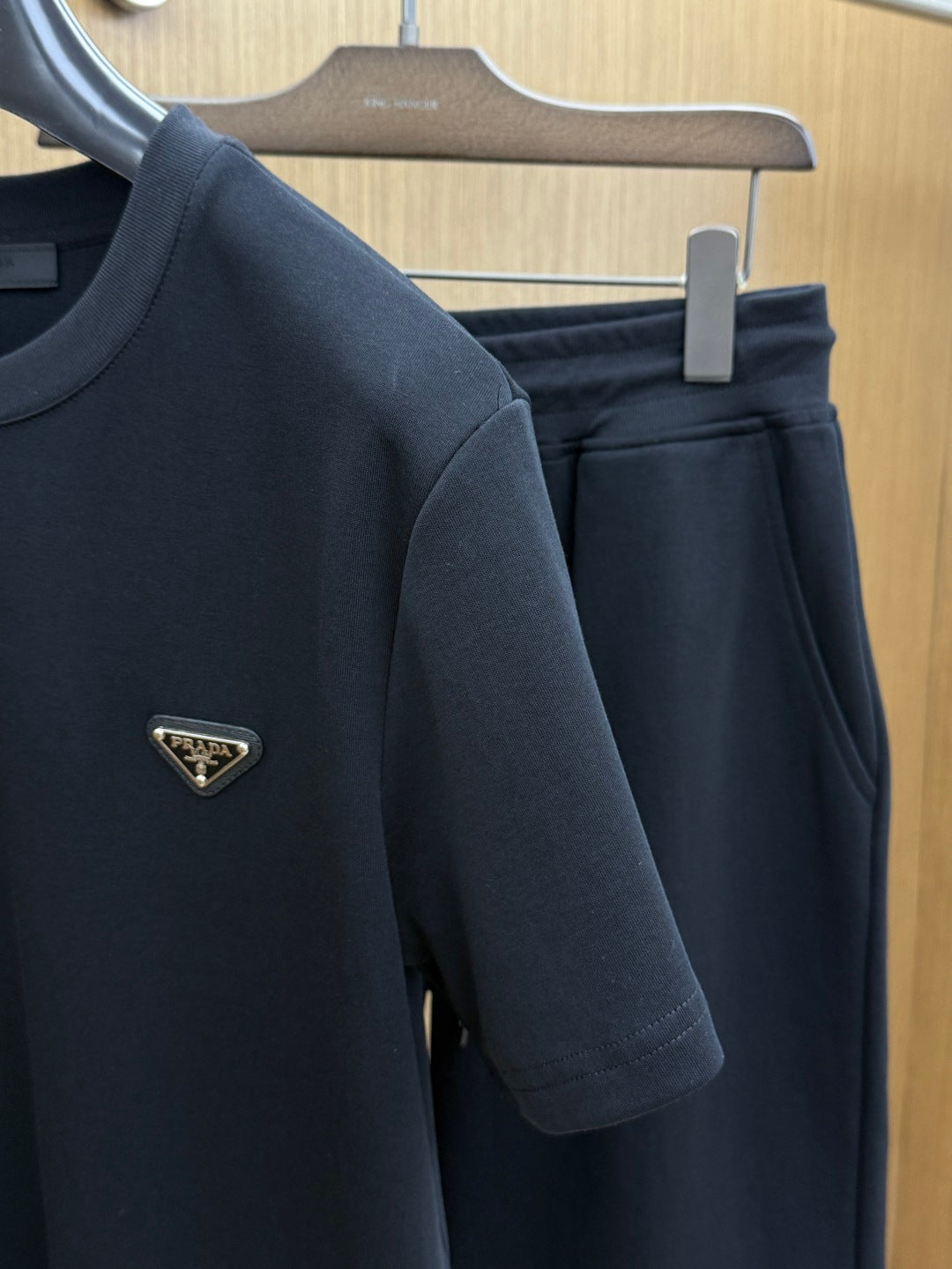 Prada Casual Short-Sleeved Shorts Set – Spring/Summer Collection