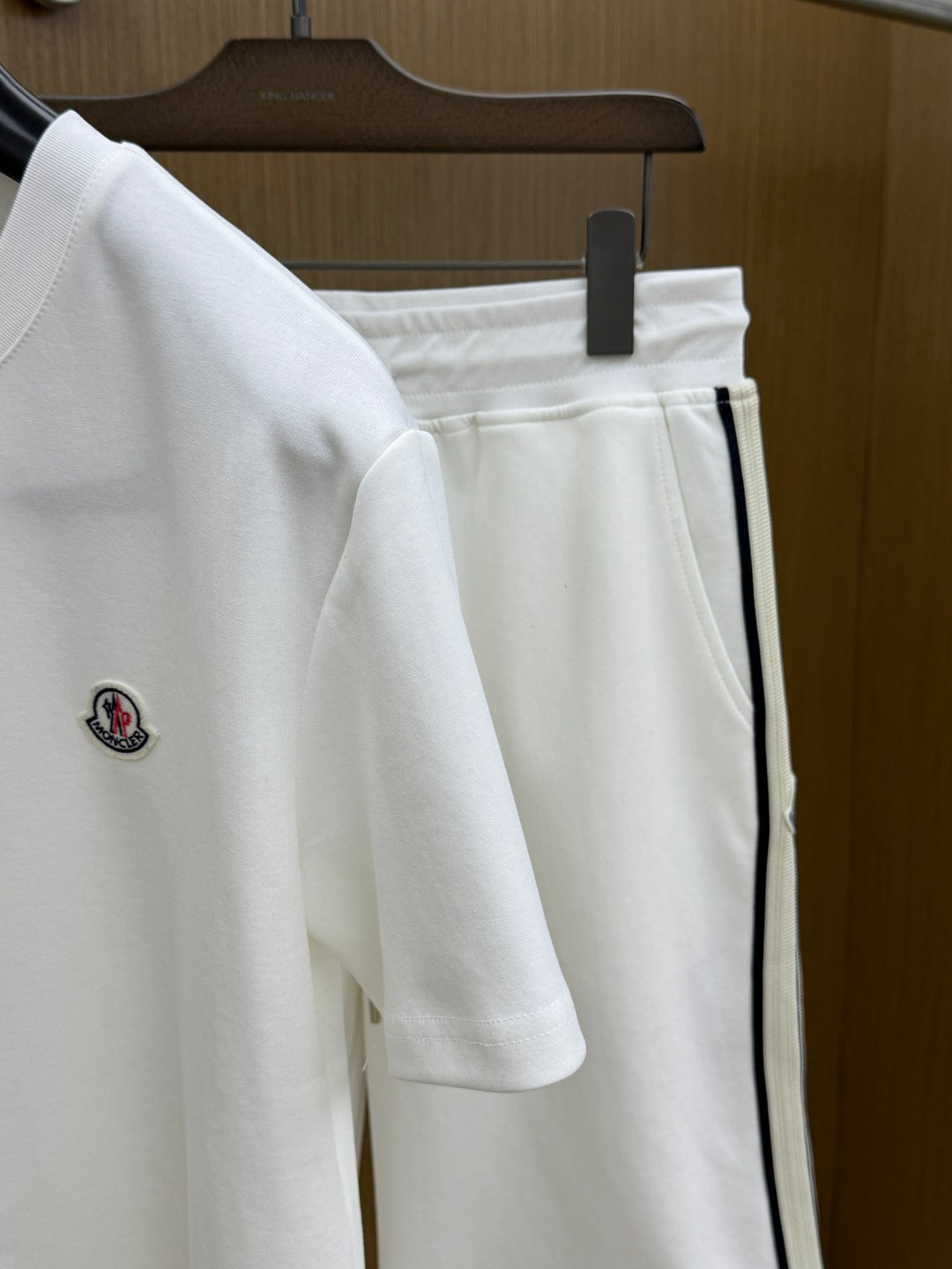 Moncler Leisure Short-Sleeve Shorts Set – Spring/Summer Collection