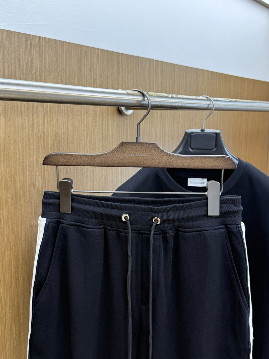 Moncler Leisure Short-Sleeve Shorts Set – Spring/Summer Collection