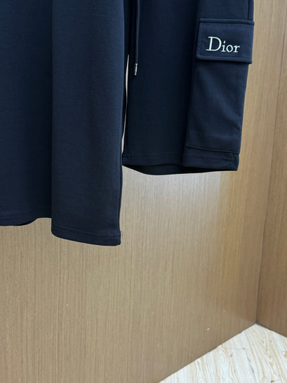 Dior Casual Short-Sleeved Shorts Set – Spring/Summer Collection