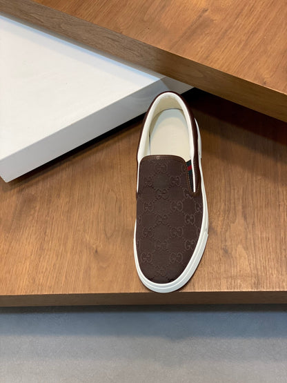 Gucci Nappa Leather Casual Sneakers