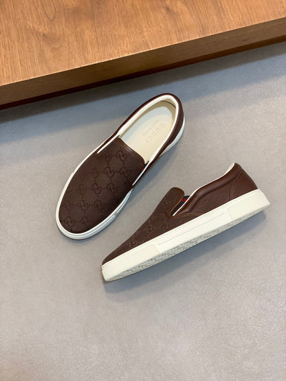 Gucci Nappa Leather Casual Sneakers