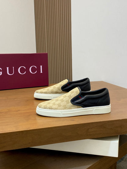 Gucci Nappa Leather Casual Sneakers